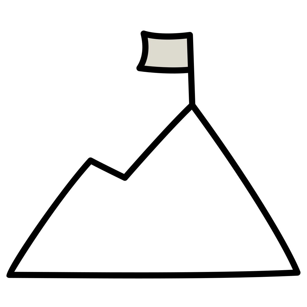 claude hand drawn 风格 公司的使命 图标