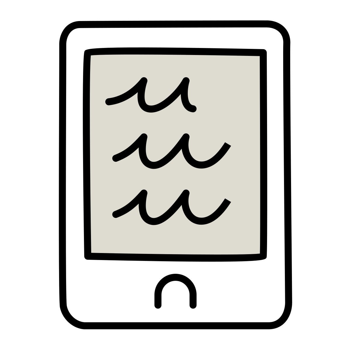 icon nook claude hand drawn estilo
