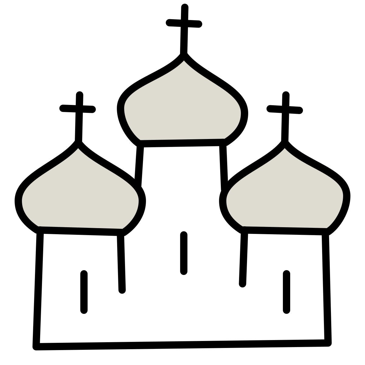 claude hand drawn Stil orthodoxe kirche Icon