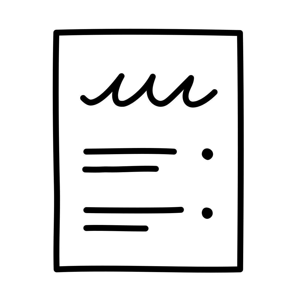 claude hand drawn style overview icon
