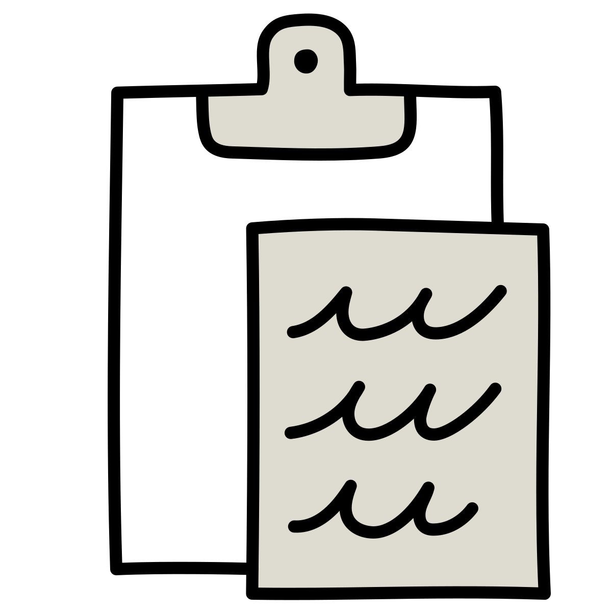 claude hand drawn style coller icon