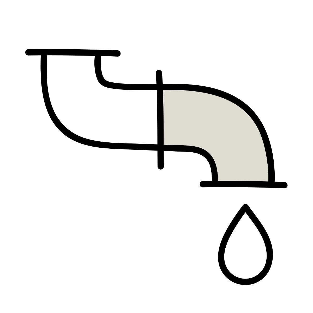claude hand drawn Stil leck Icon