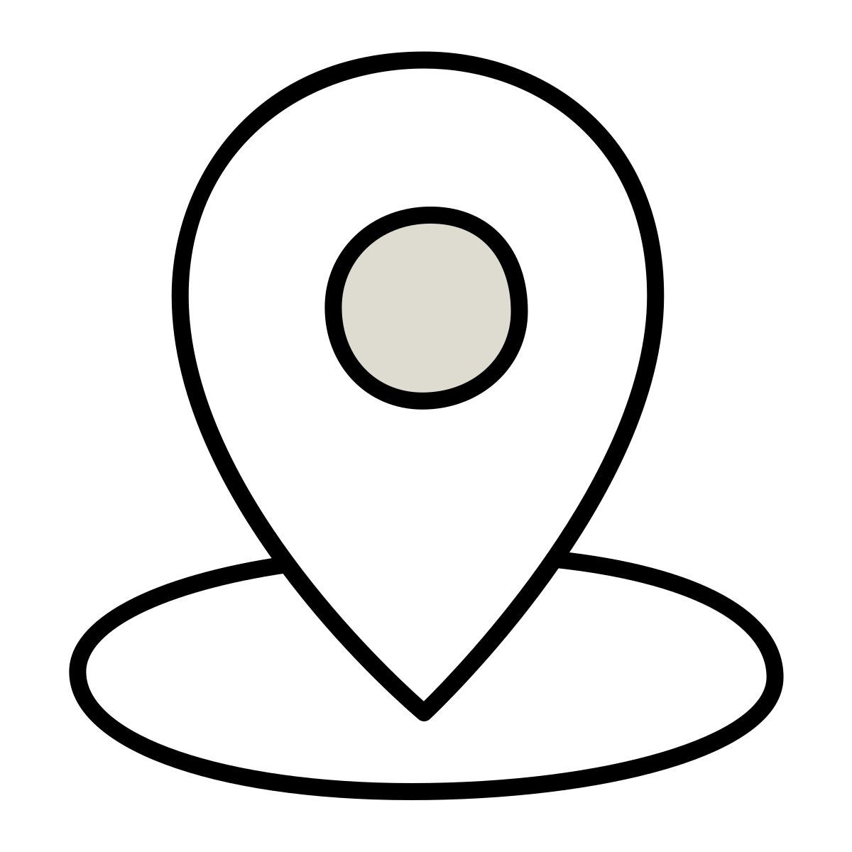 icon geo cerca claude hand drawn estilo