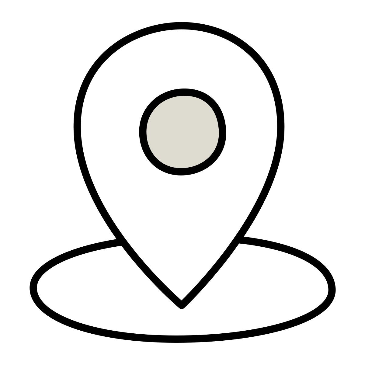icon geo cerca claude hand drawn estilo