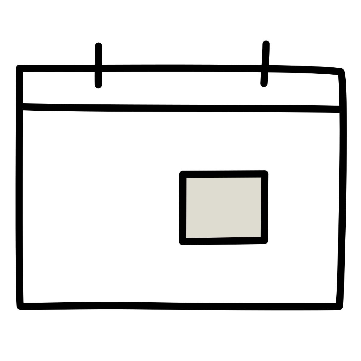 claude hand drawn style planificateur icon
