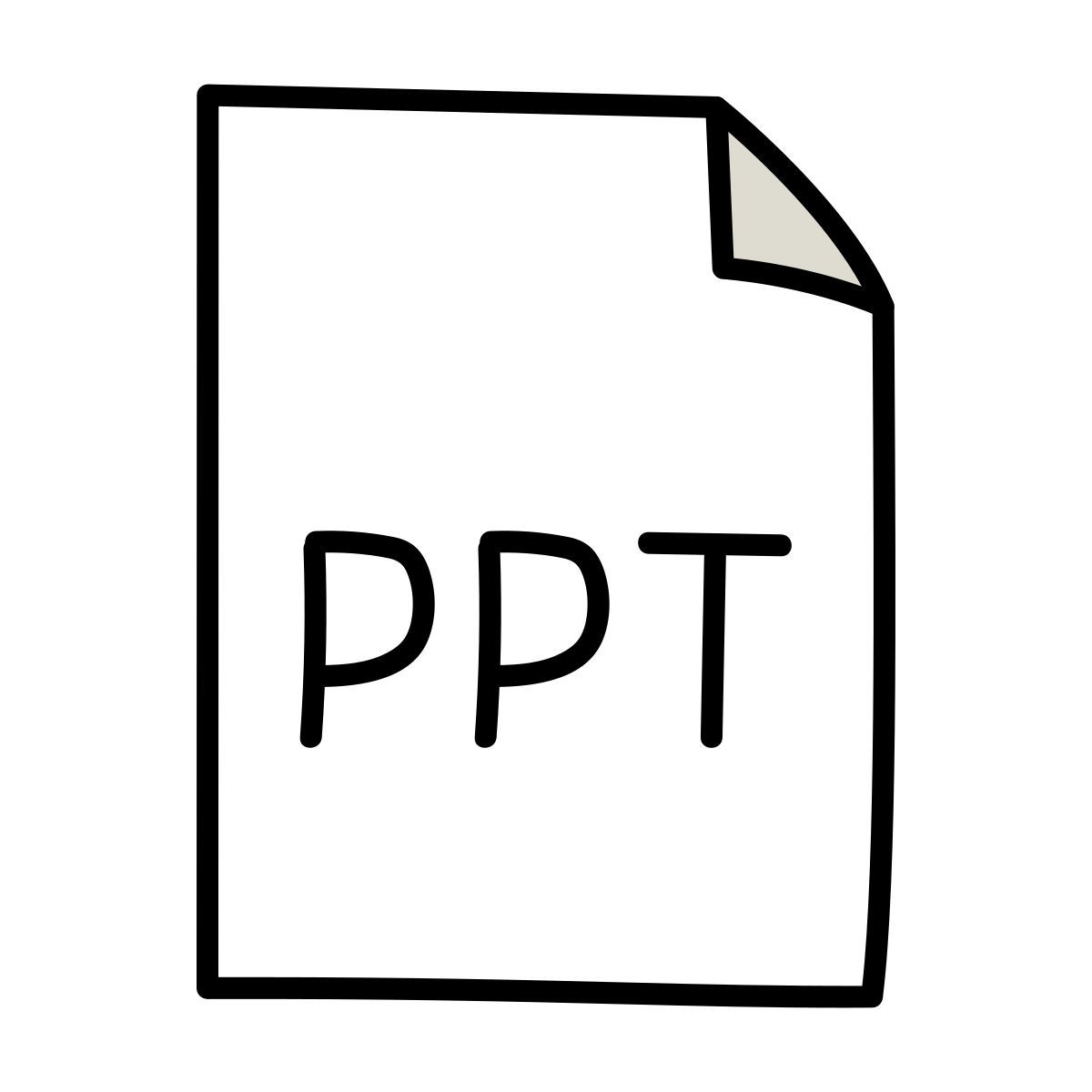claude hand drawn スタイル ppt アイコン
