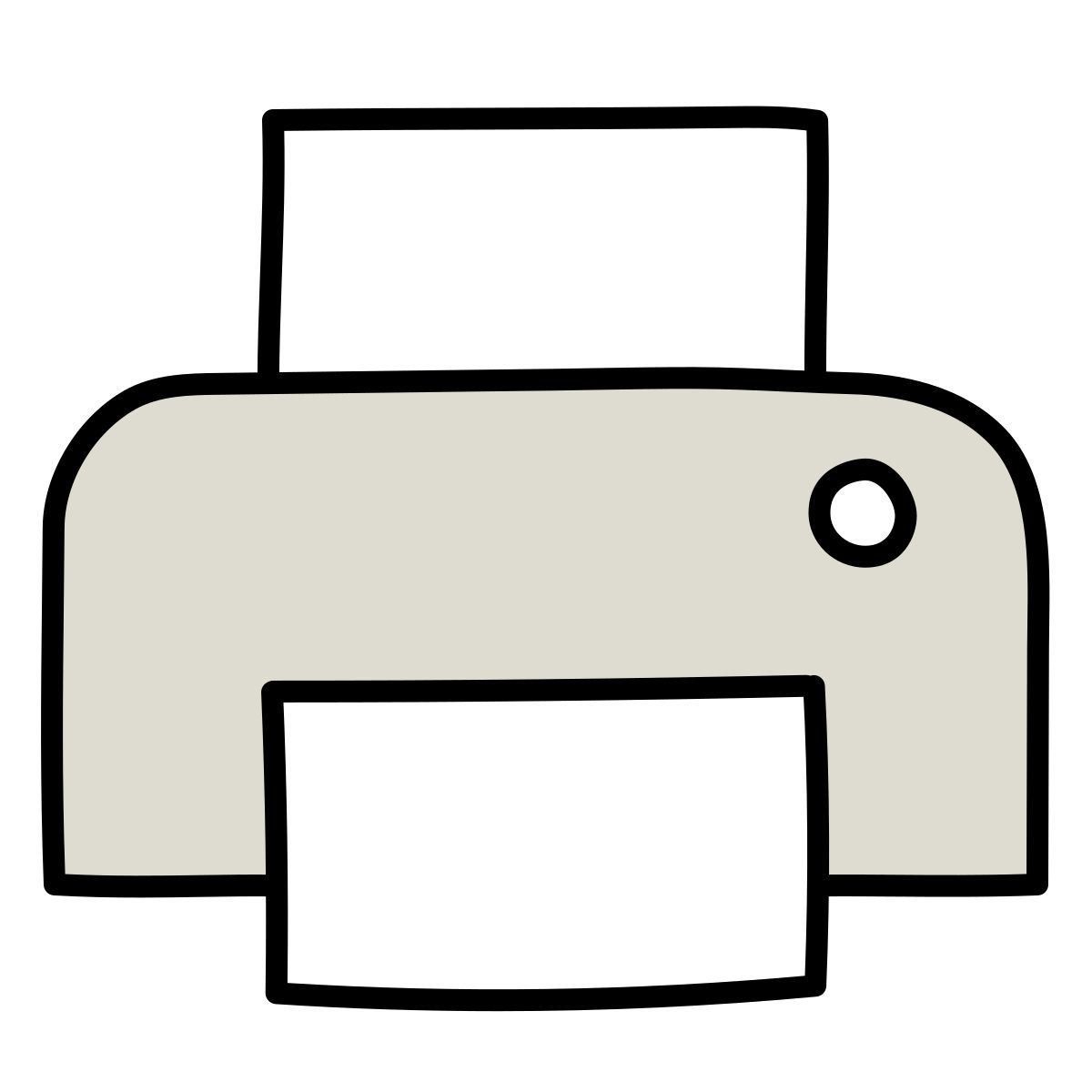 claude hand drawn style impression icon