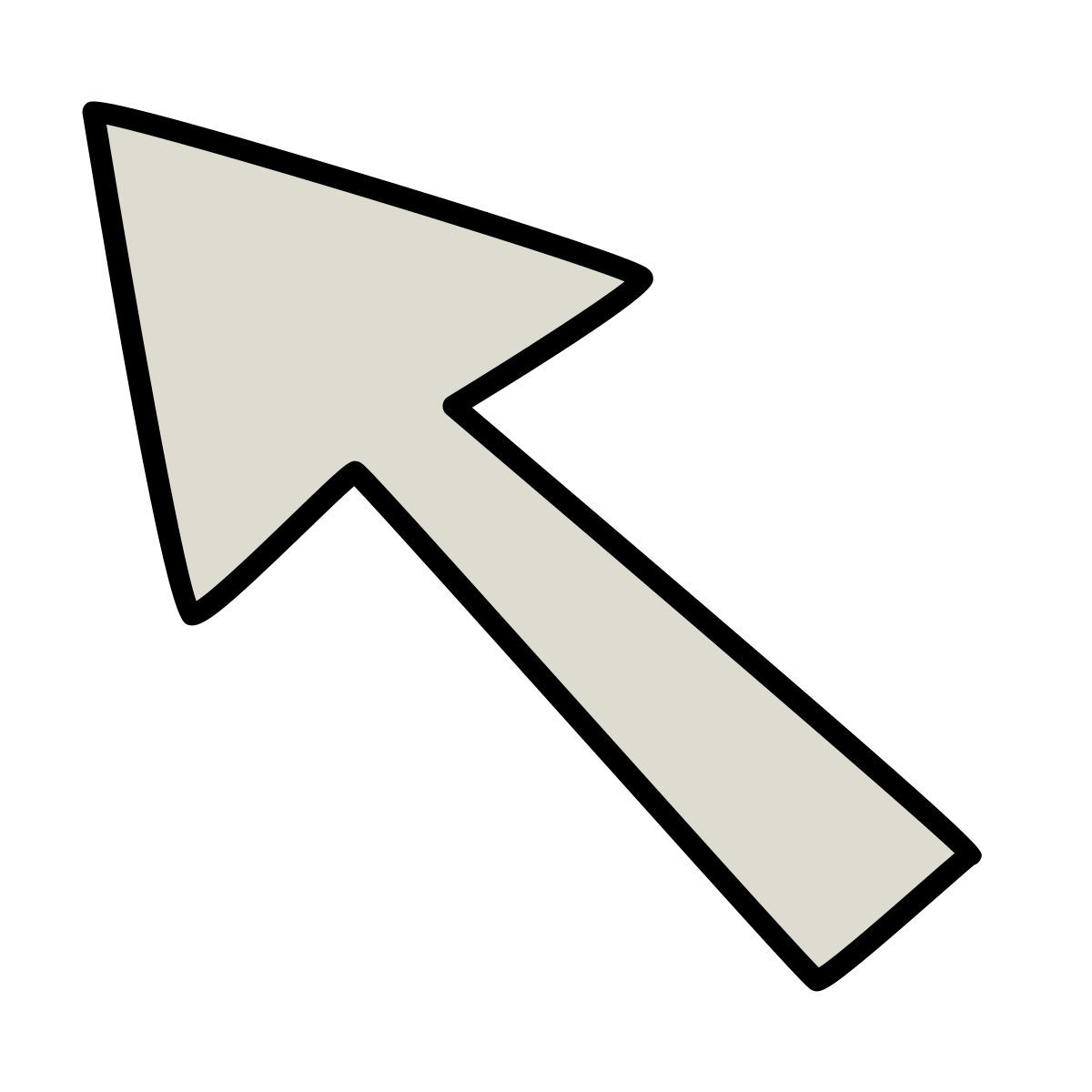 icona old roblox cursor claude hand drawn stile