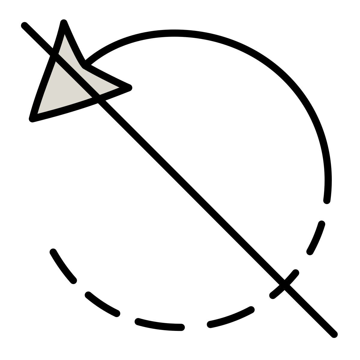 icona ruota a destra 1 1 claude hand drawn stile