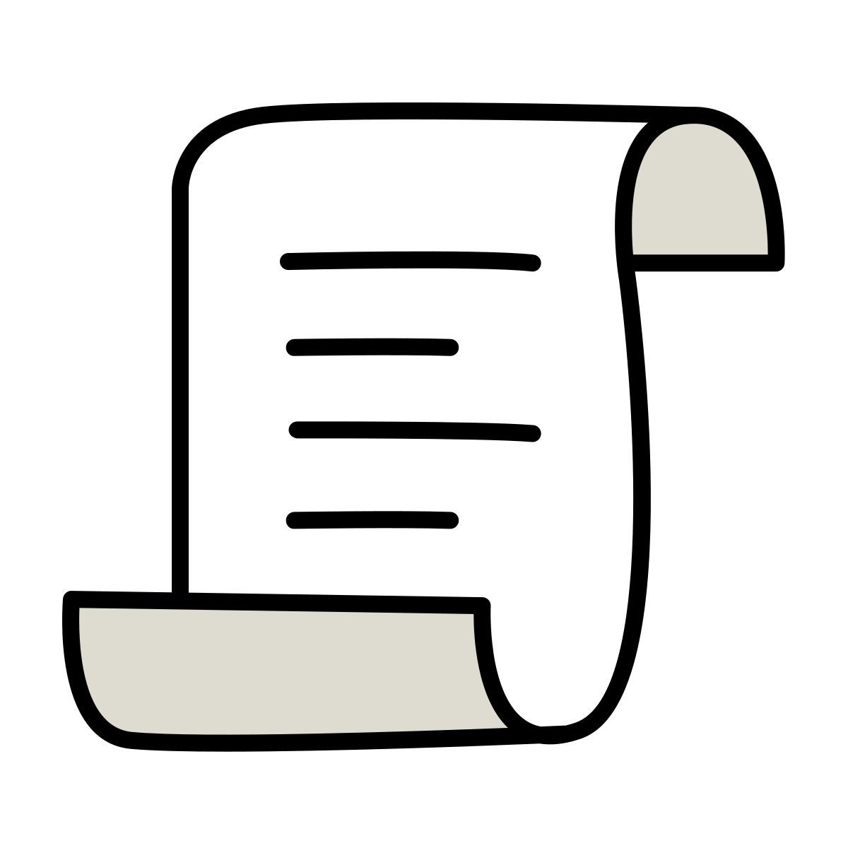 claude hand drawn style voluta icon