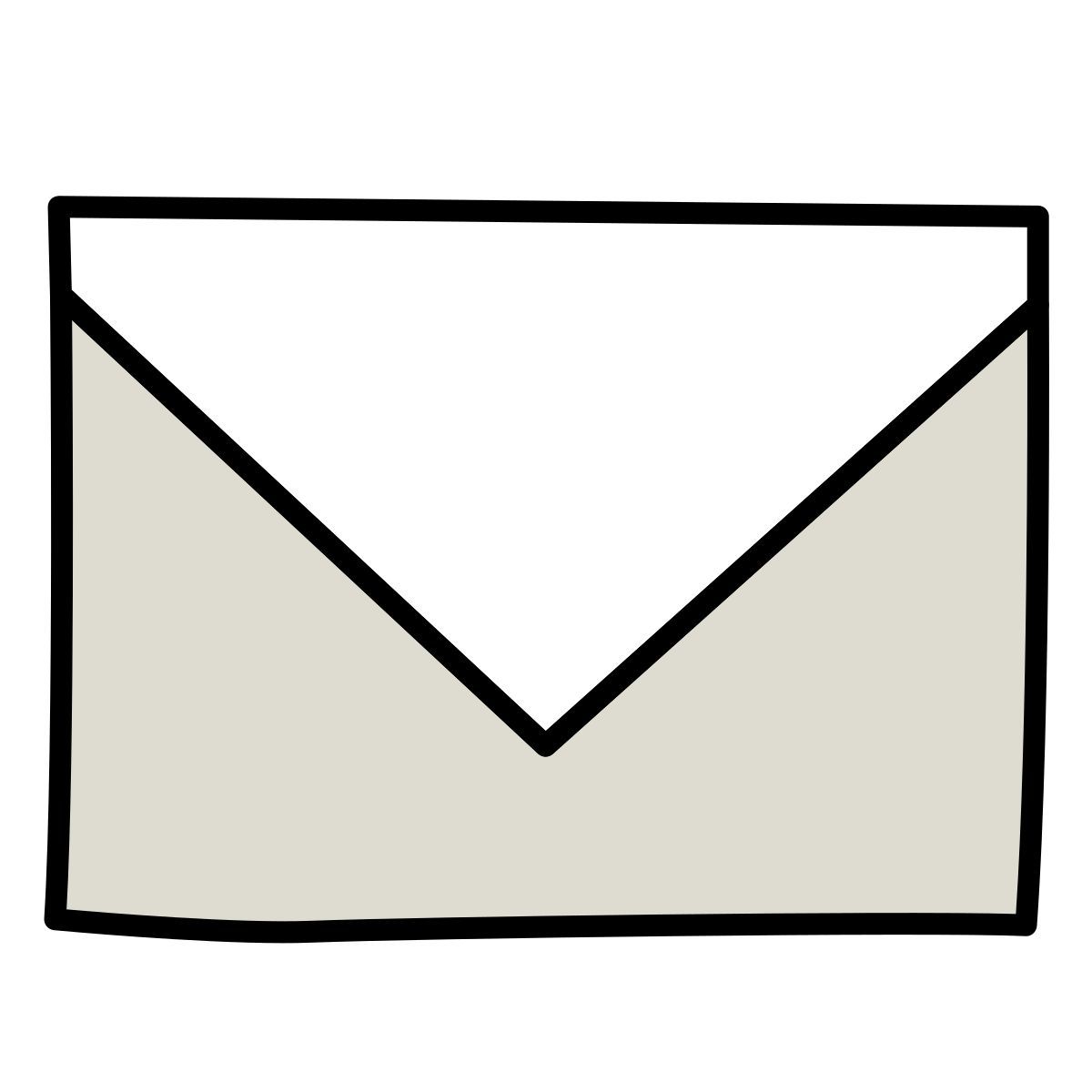 claude hand drawn style letter icon