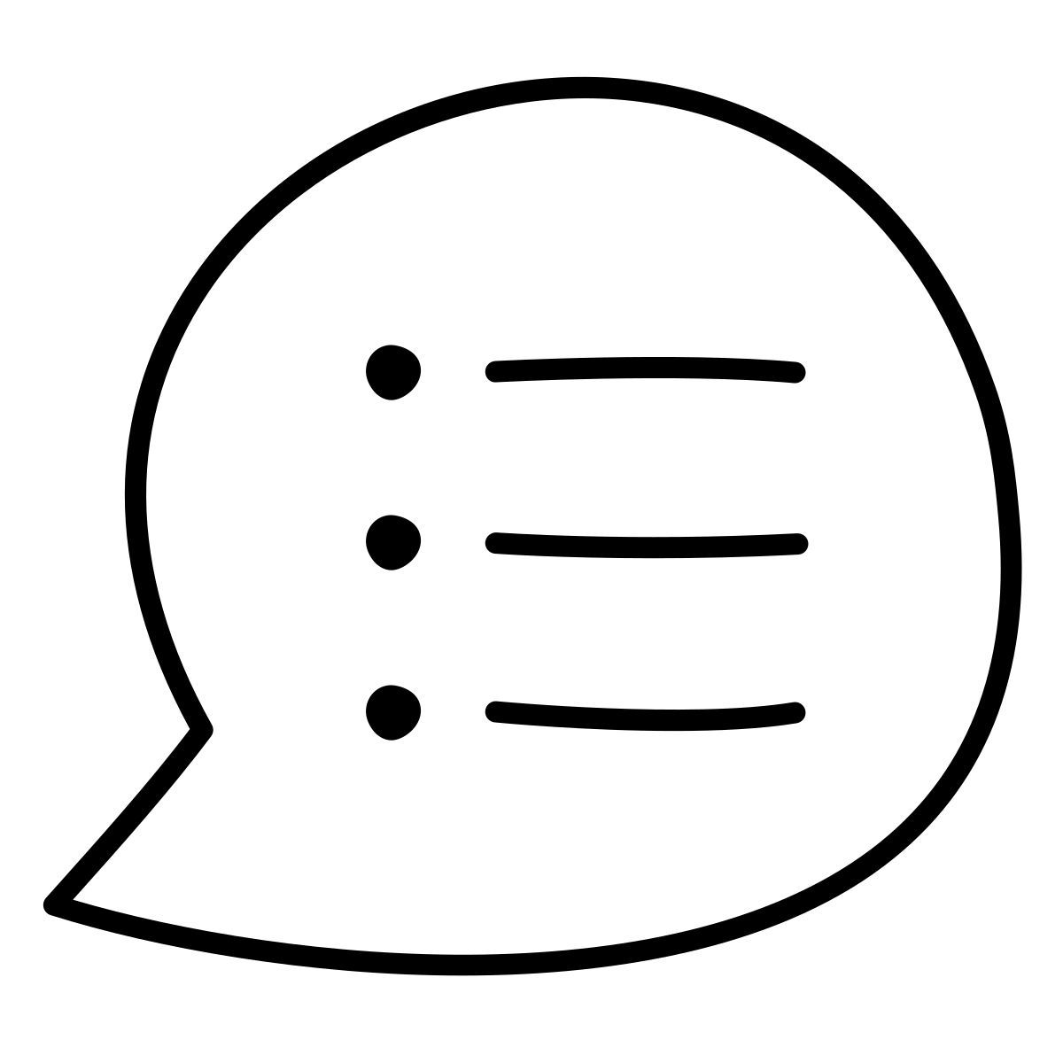 claude hand drawn Stil notiz Icon
