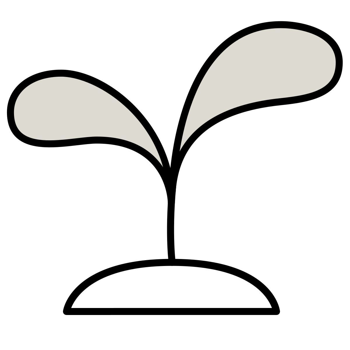 icono brote claude hand drawn estilo
