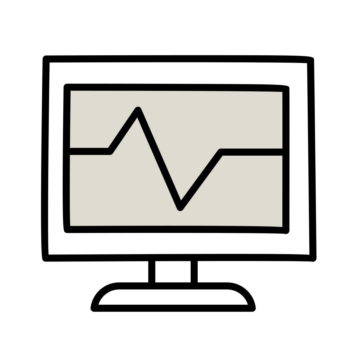 claude hand drawn style system task icon