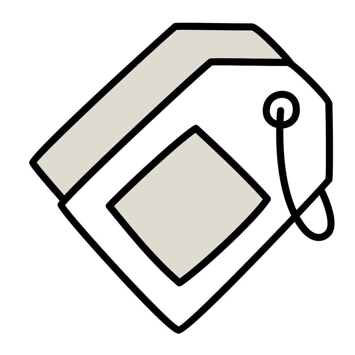 claude hand drawn style タグ icon