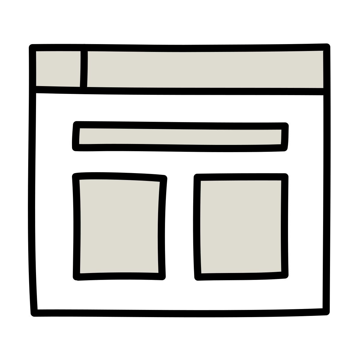 claude hand drawn style テンプレート icon