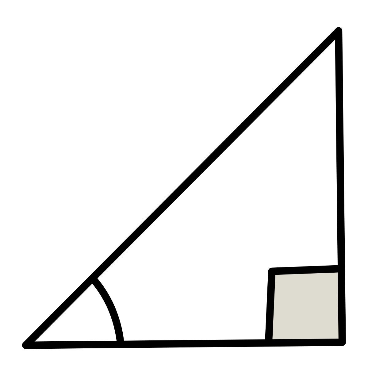 icona trigonometry claude hand drawn stile