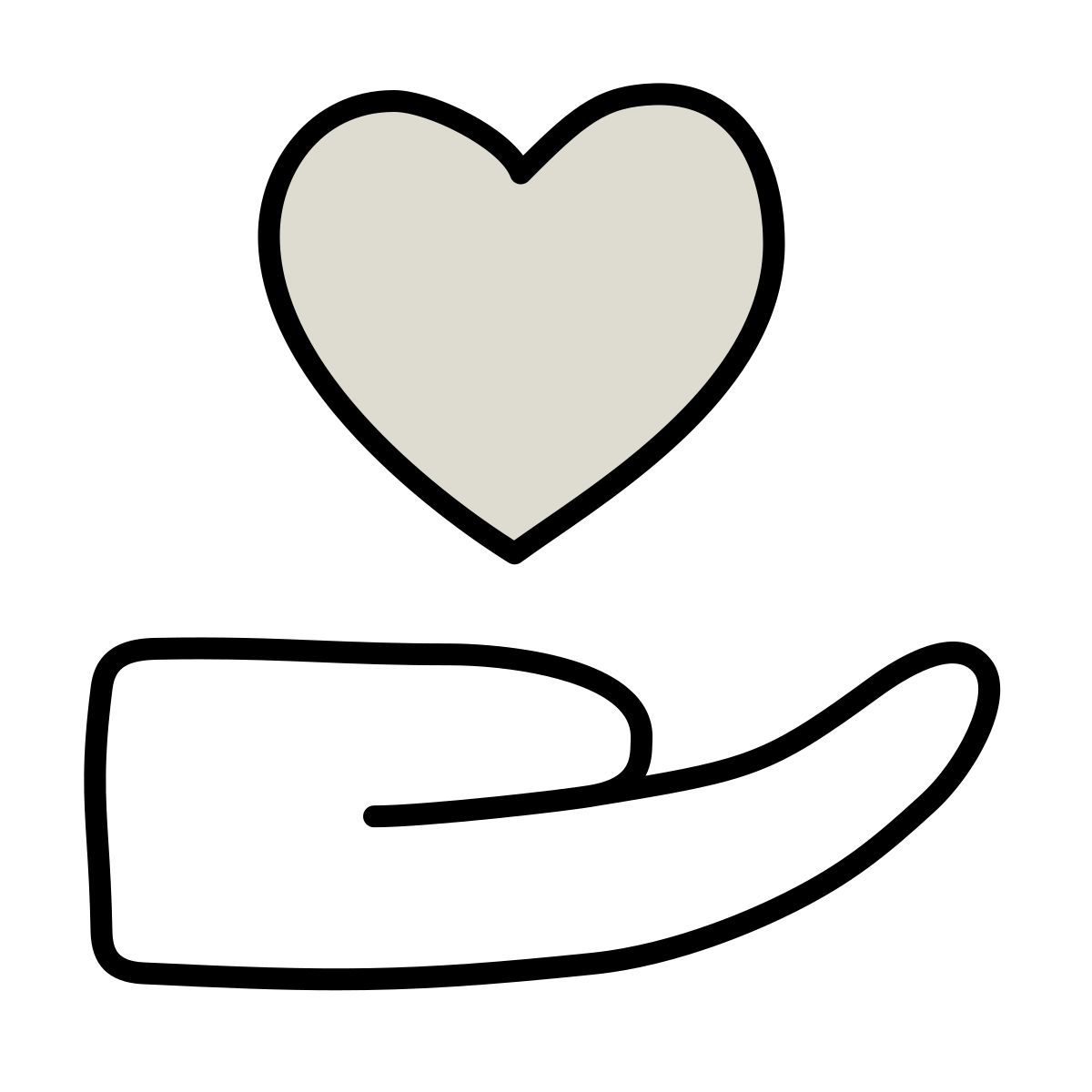 claude hand drawn style 信頼 icon