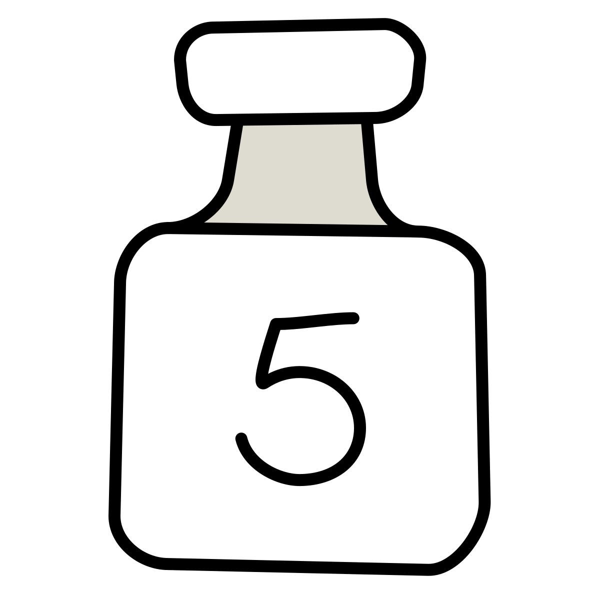 icon peso claude hand drawn estilo