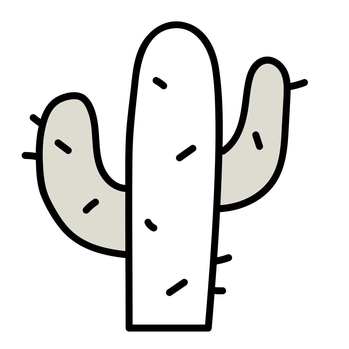 claude hand drawn style western icon