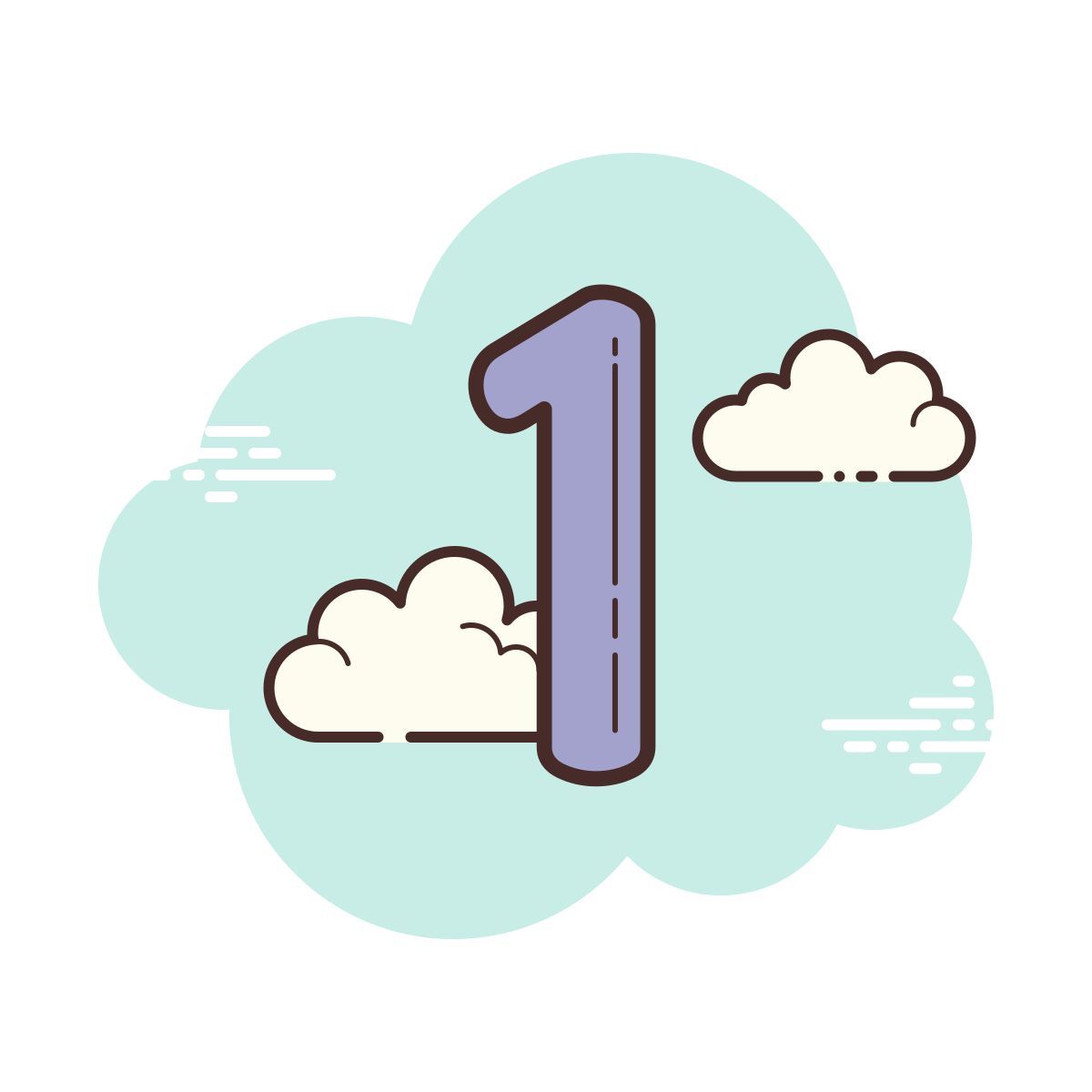 cloud style 1 icon