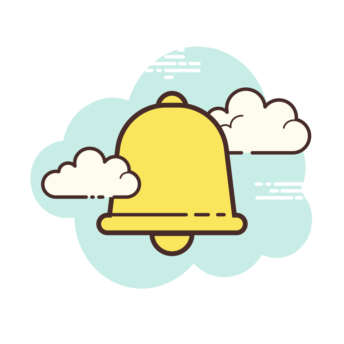 cloud style appointment reminders  v2 icon
