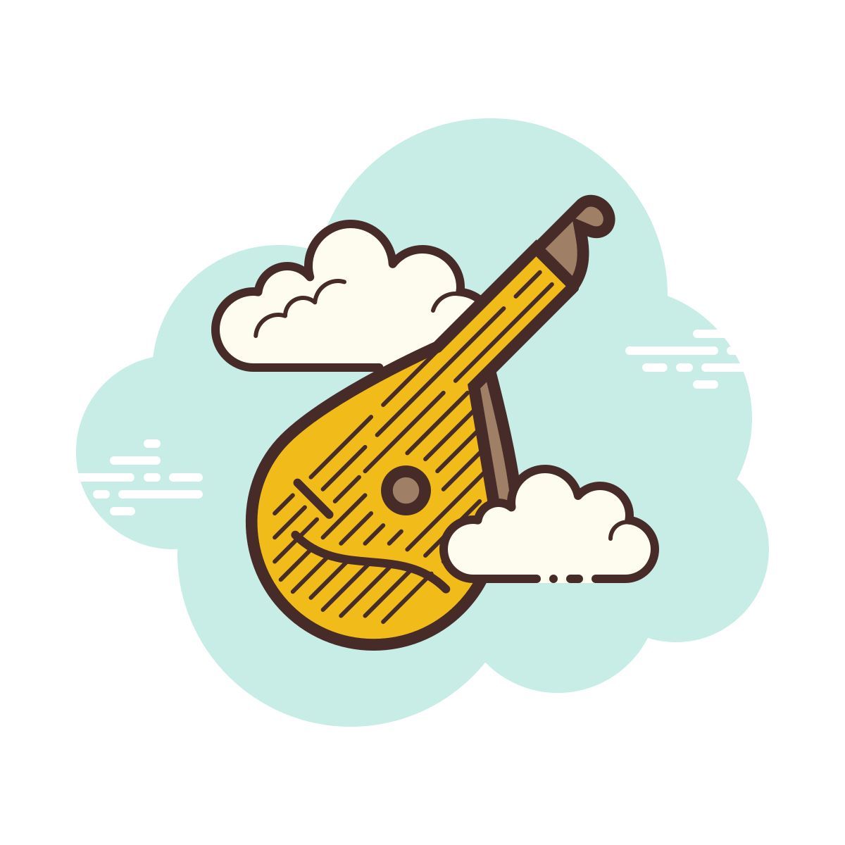 cloud style bandore icon