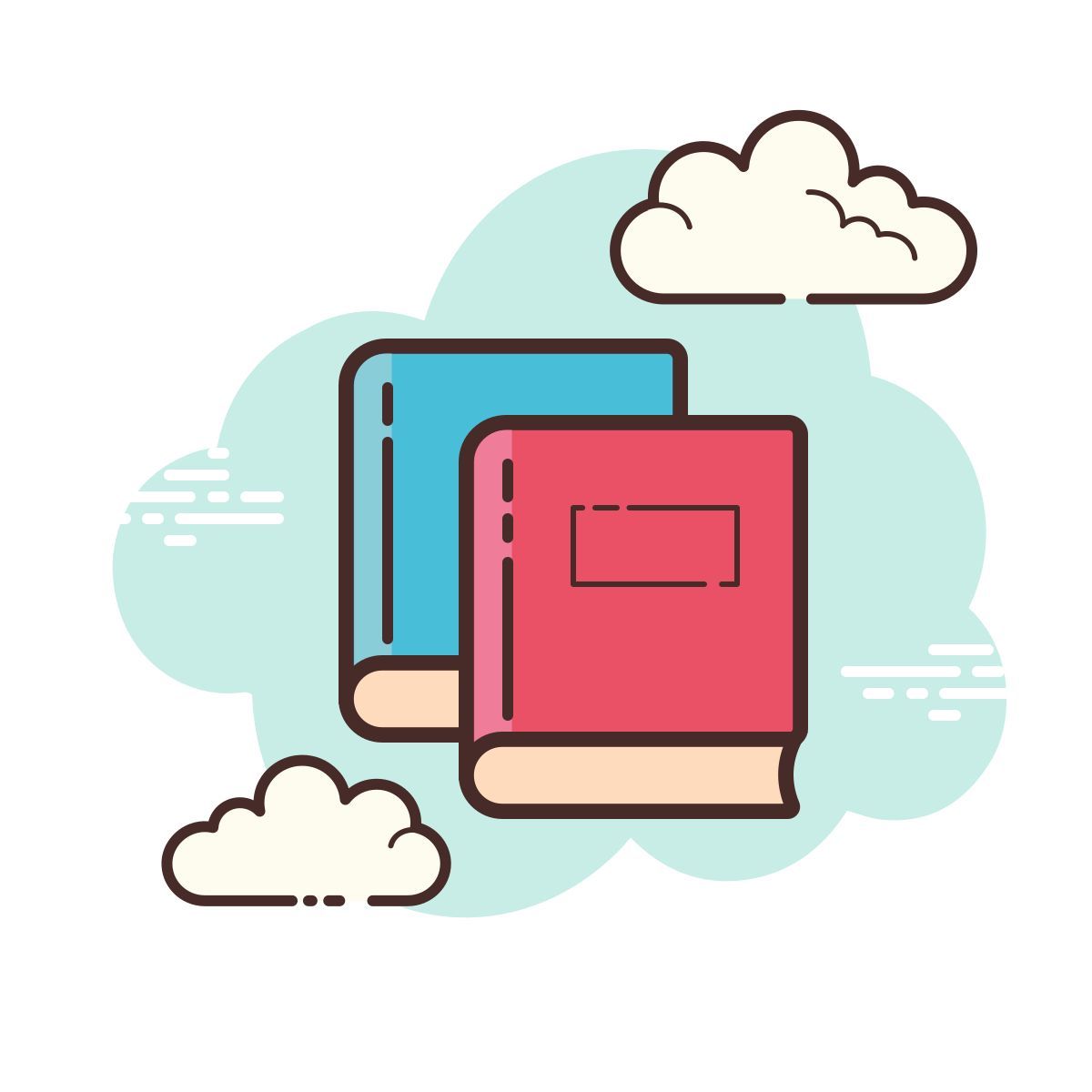 cloud style libri icon