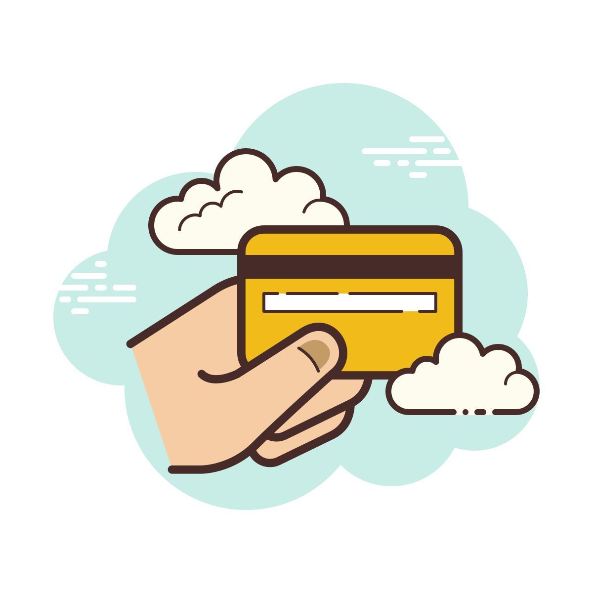 cloud style pagamento icon