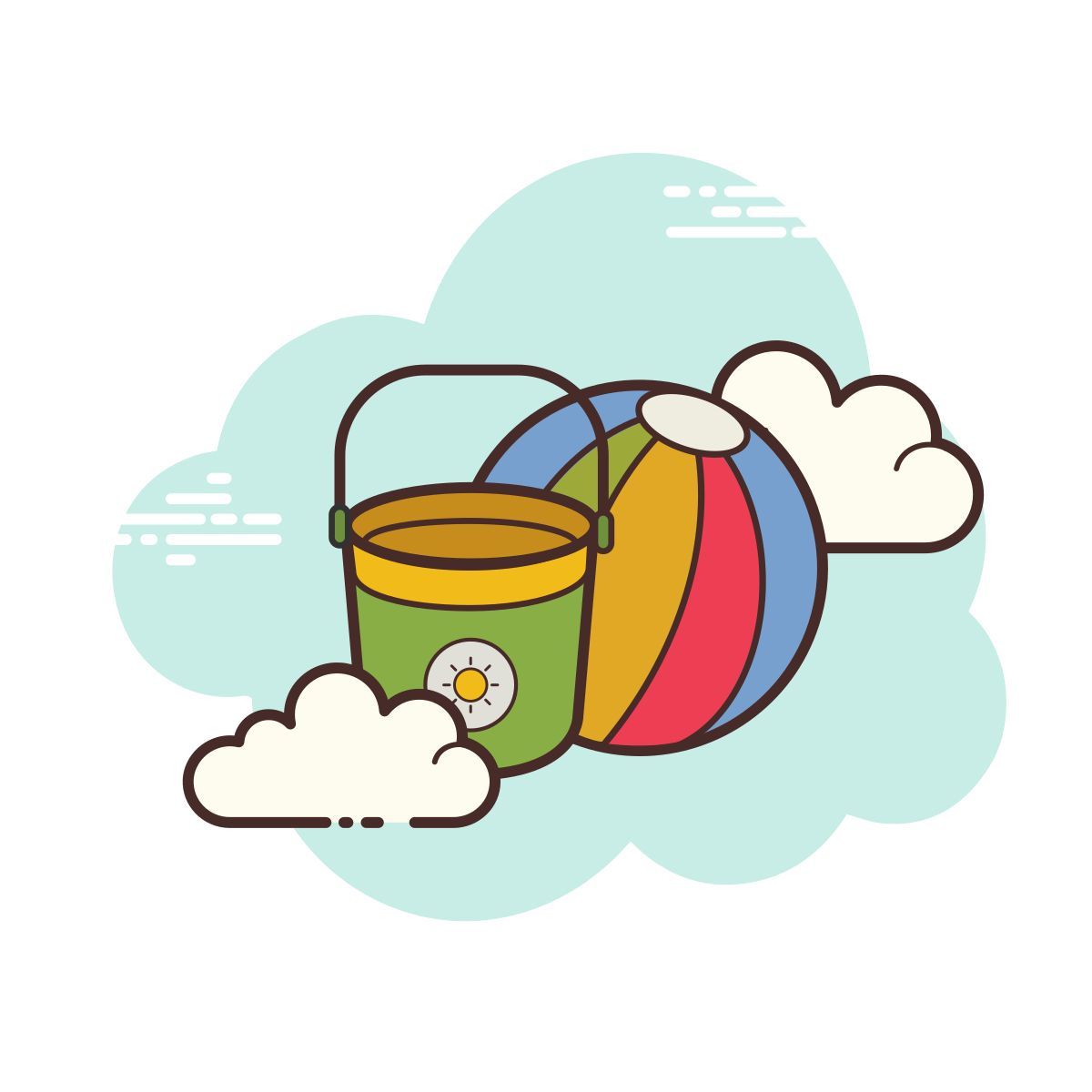 cloud style palla icon