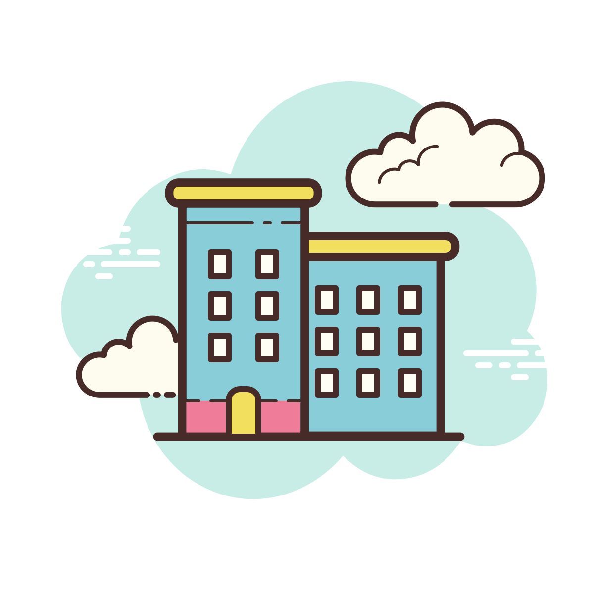 cloud style unternehmen icon