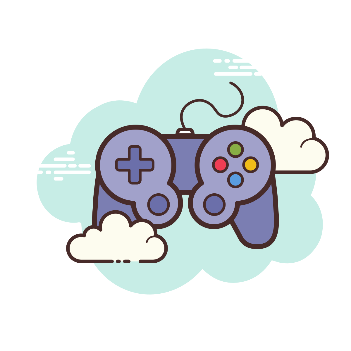 cloud style controller icon