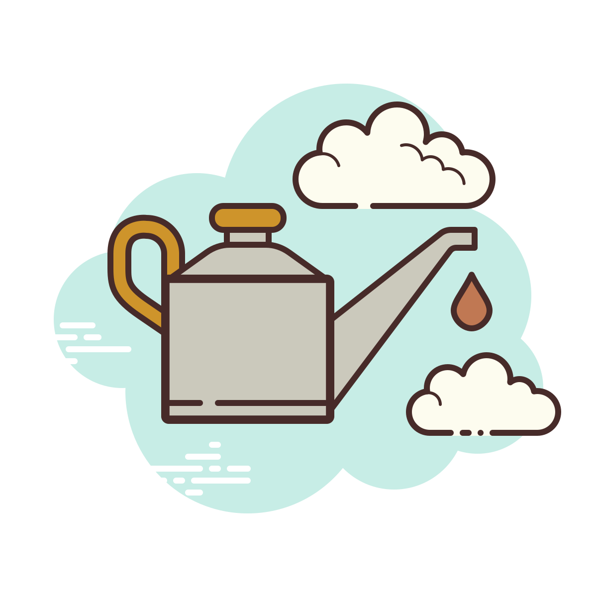 cloud style engine oil level icon