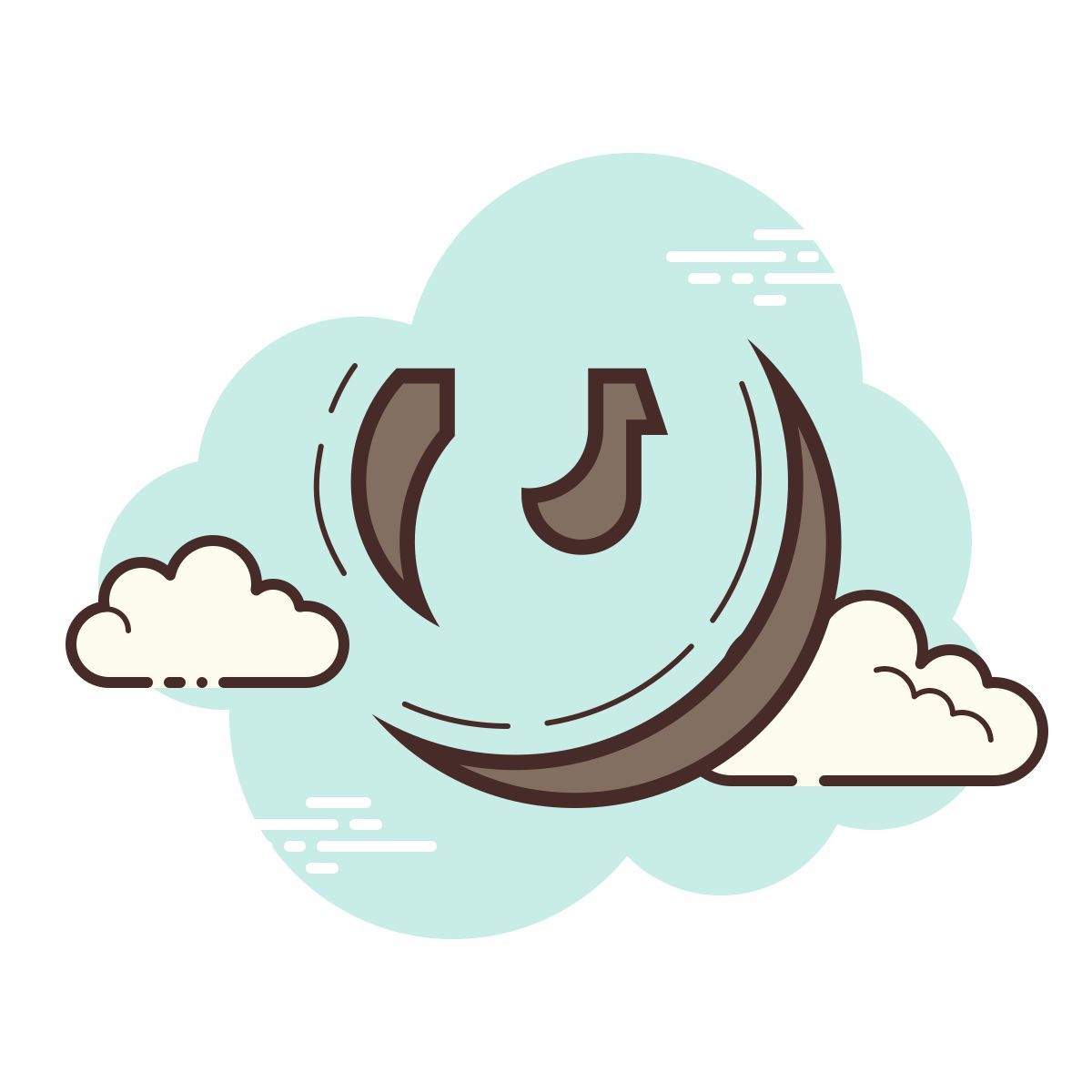 cloud style genio icon