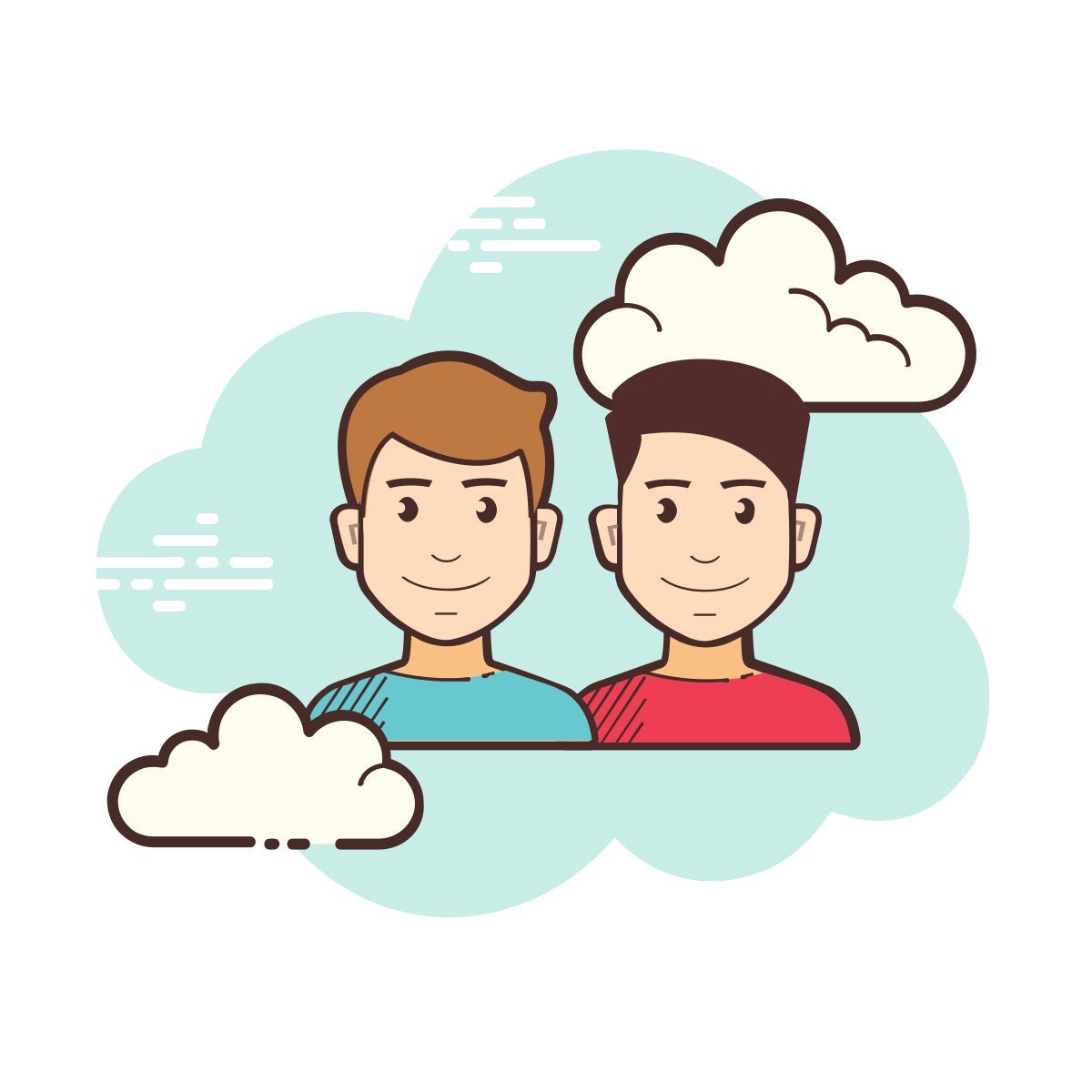 cloud style grupos de usuarios icon