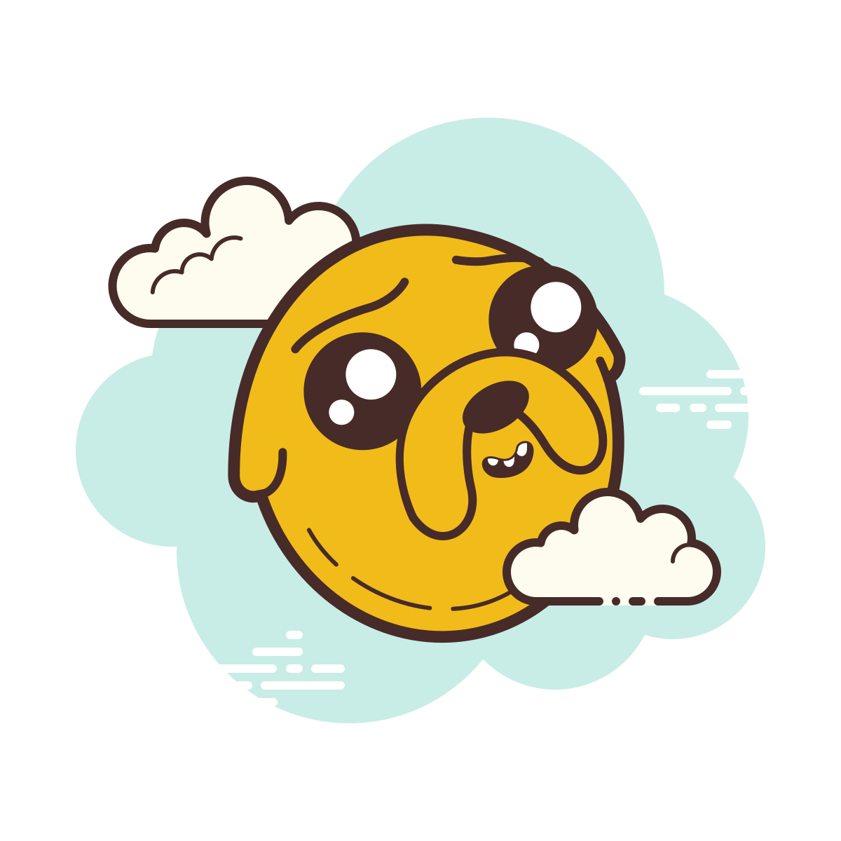cloud style jake icon