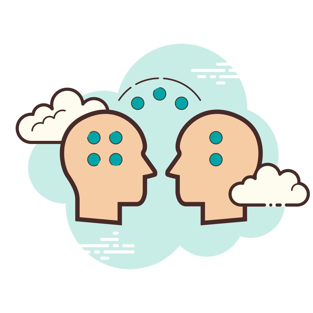 cloud style 지식 이전 icon