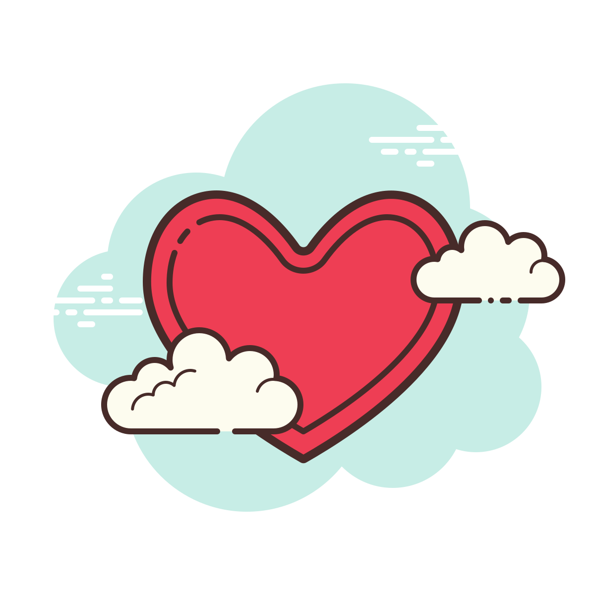 cloud style like  v2 icon