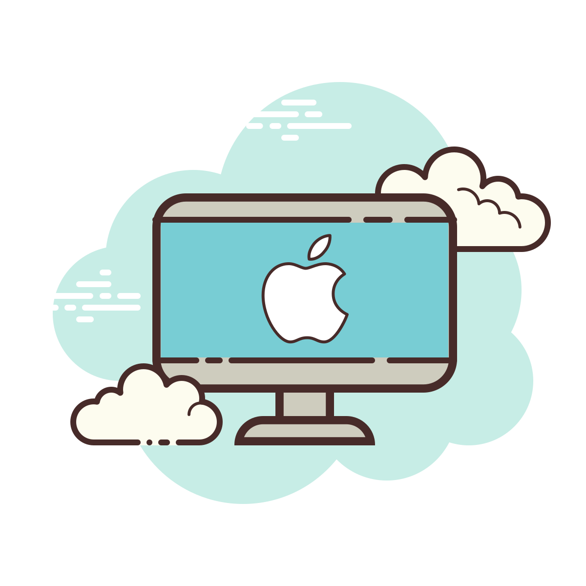 cloud style mac client icon