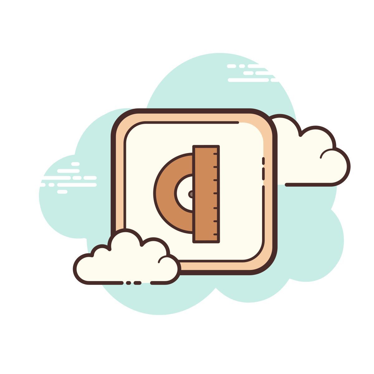 cloud style grados icon