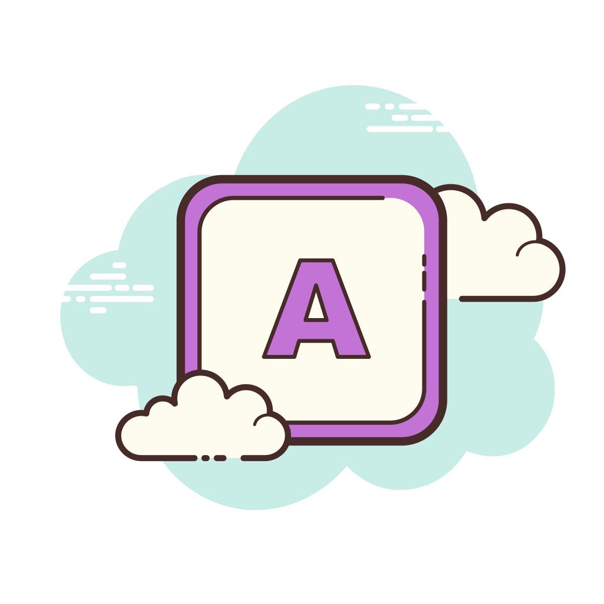 cloud style ms访问 icon