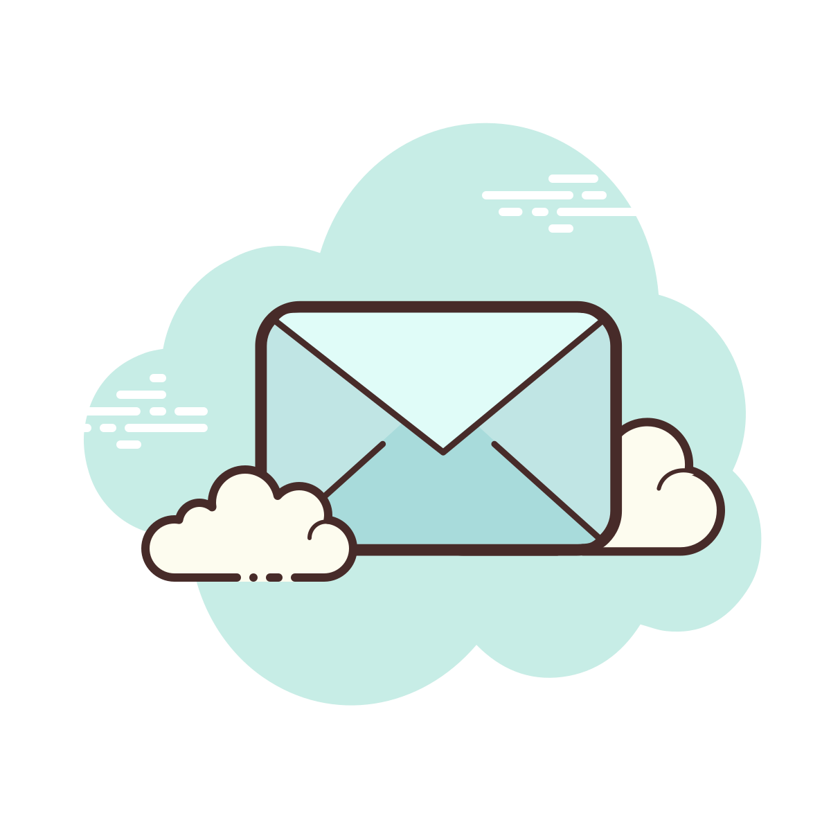 cloud style new post icon