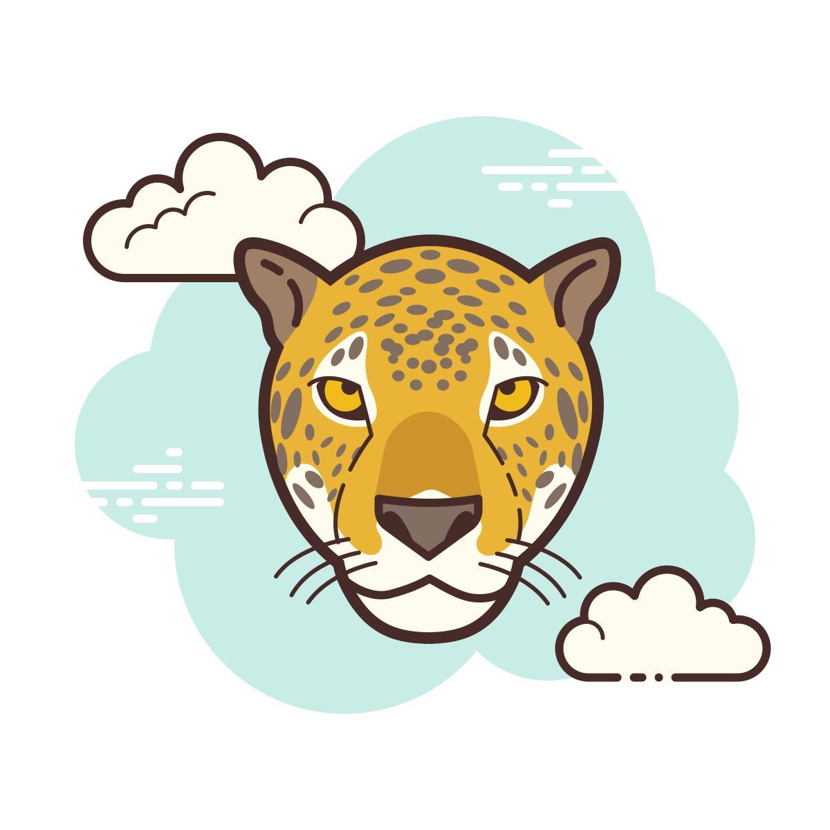 cloud style giaguaro ordinario icon