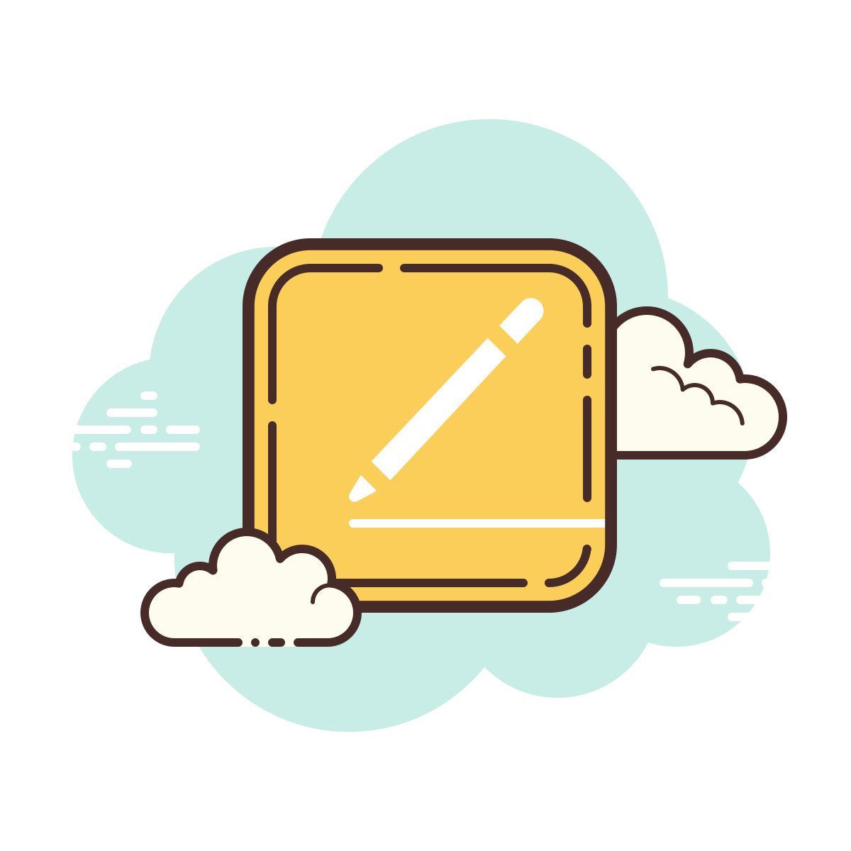 cloud style paginas icon