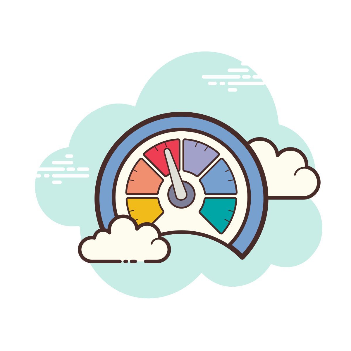 cloud style 性能 icon