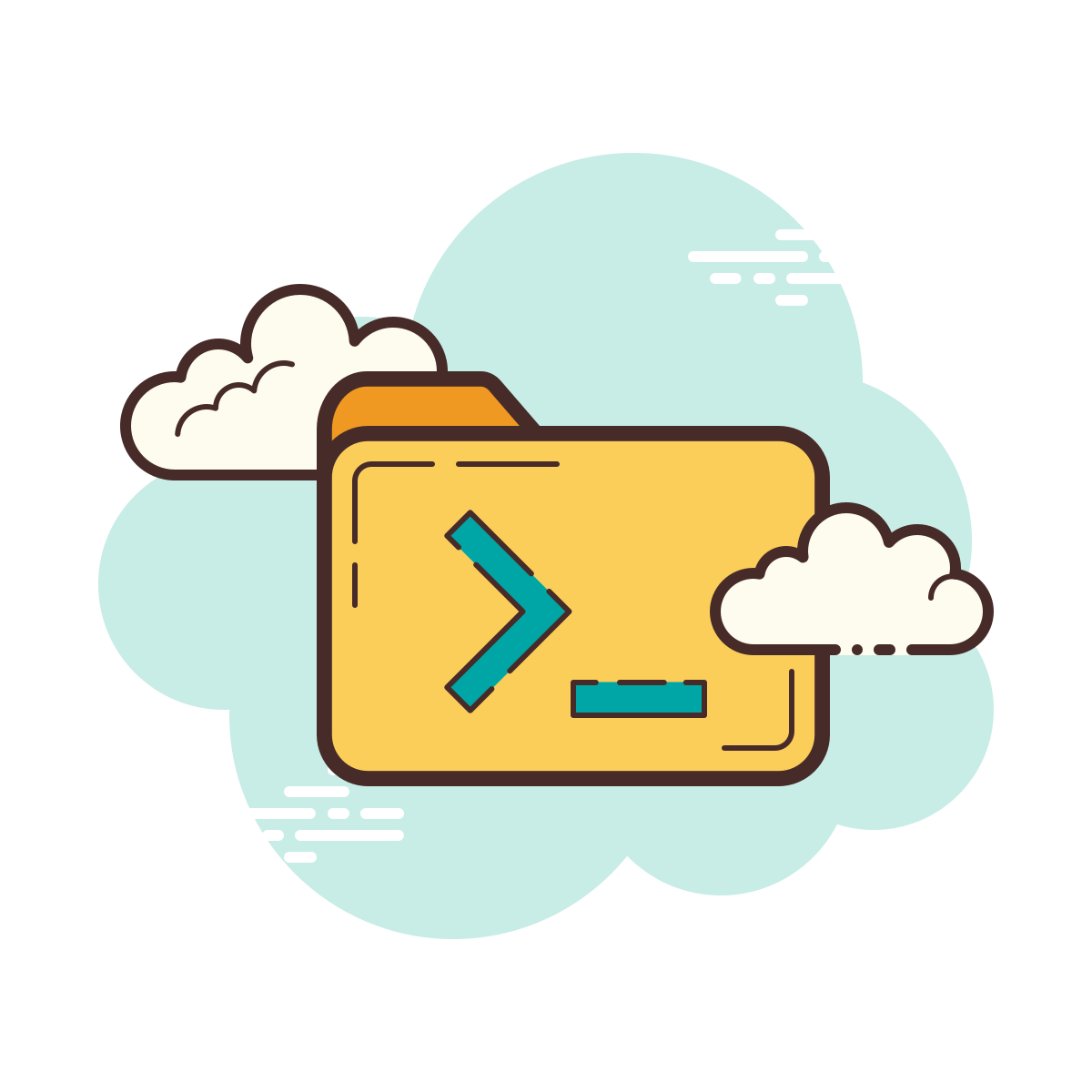 cloud style program icon