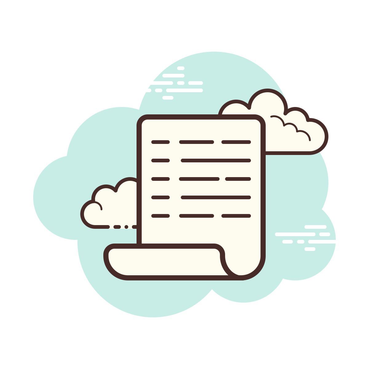 cloud style 采购订单 icon