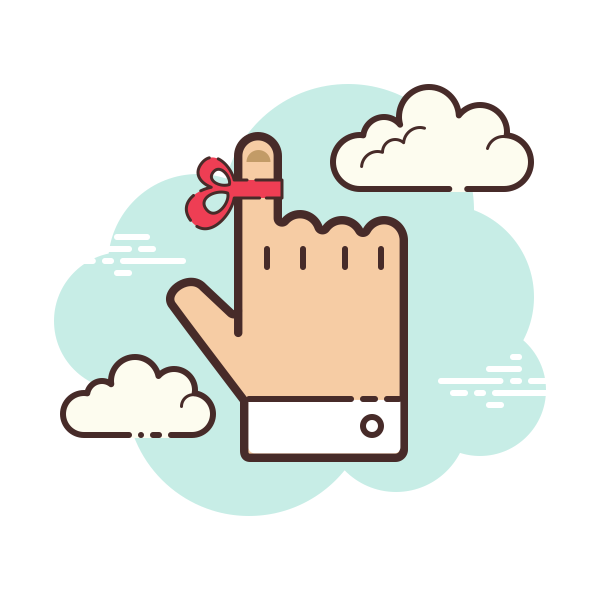 cloud style reminder icon