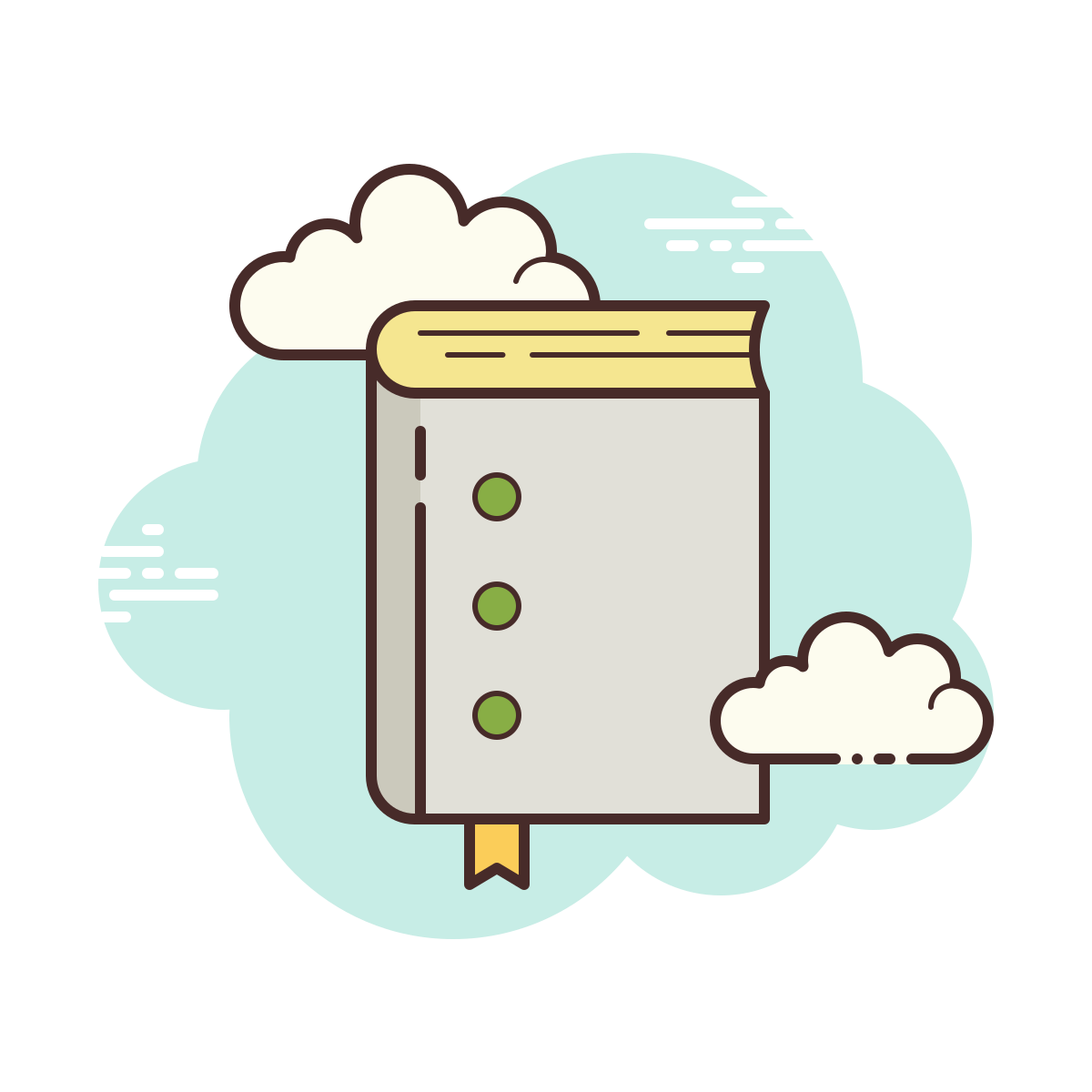 cloud style repository icon
