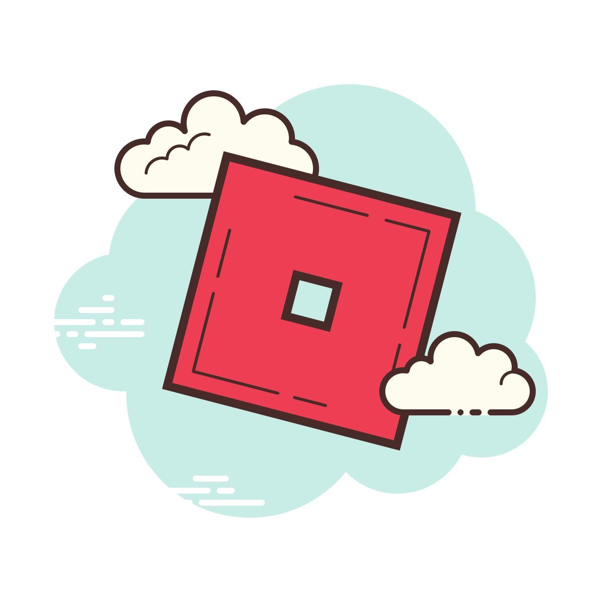 cloud style roblox icon